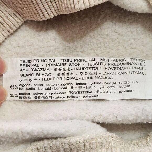 Zara Kids The Rolling Stones Sweatshirt Cream Crewneck Girls Size 9-10 - Picture 5 of 8